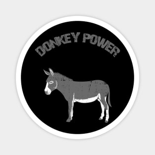 donkey power gray Magnet